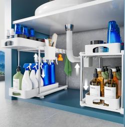 NIB 2 Pk Under The Sink Organizer