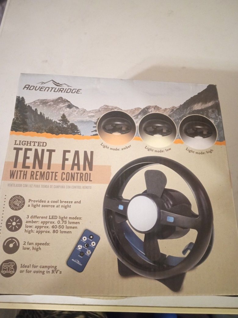 Camping Tent Fan 