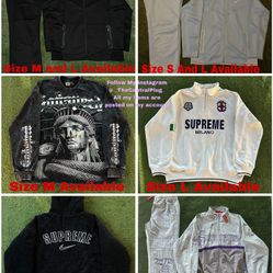 Supreme, Nike Techs, Godspeed, And Hellstar 