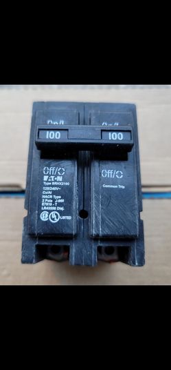 100 amp breaker