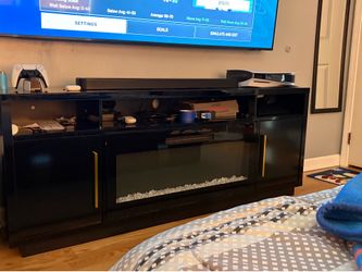 70 inch tv stand with fireplace