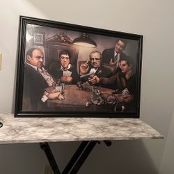 Mafia Boss Picture With Frame 