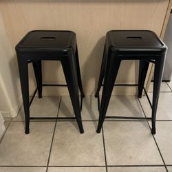 Black Barstools