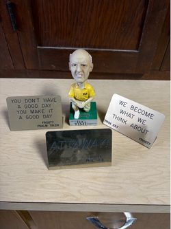 2003 frosty westering PLU lutes bobble head with more!
