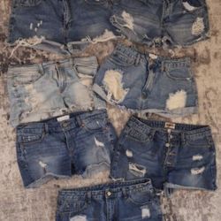Jean Shorts Size L
