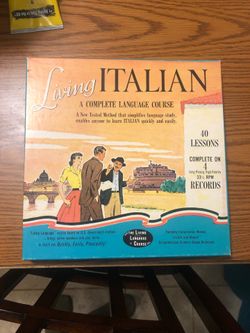 Living Italian language course