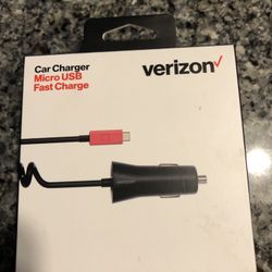 Verizon Car Charger And Wall Charger