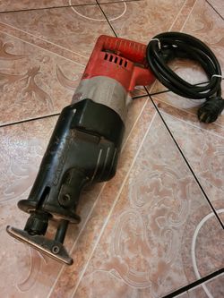 Milwaukee corded sawzall variable speed dial...$39 FIRM PRICE_PRECIO FIJO
