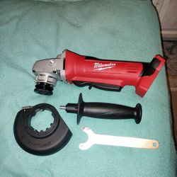 Milwaukee M18 Grinder 4-1/2 -- 5"
