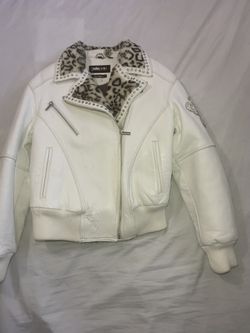 Pelle pelle women’s biker white jacket 🔥