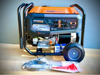 Brand  New Generac 10000 Starting / 8000 Running Watt Gasoline Single fuel Portable Generator with Electric Starter.