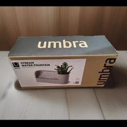 Umbra Stream Water Fountain for Tabletop Desktop