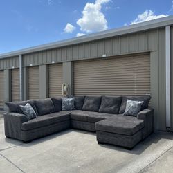 Gray Sectional Couch