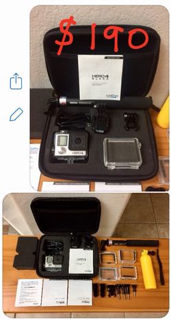 GoPro Hero4 Black with Accessories