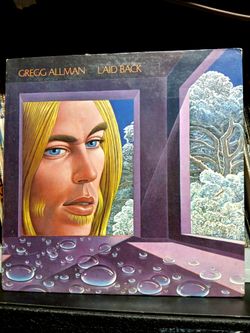 Gregg Allman Lp Laid Back record album (1973)