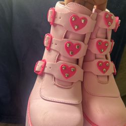 Pink Boots 
