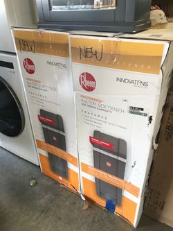 Water Softener $200 each new complete