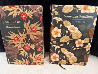 Jane Eyre & Sense and Sensibility Hardcover Books Set