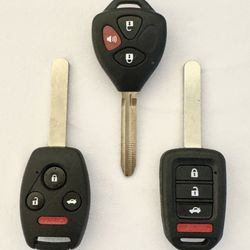 Car keys & support, flip key, smart key, key fobs, 