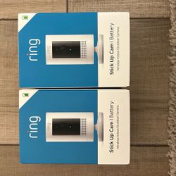 RING stick Up Cam-Battery (Brand New, Never Opened) 