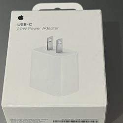 Brand New Apple USB-C 20W Power Adapter 