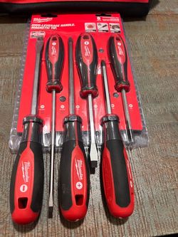 Milwuakee 6 pc. Screwdriver set