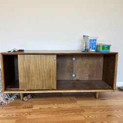 TV console (semi broken door)