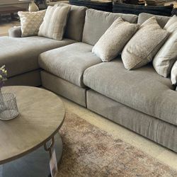 OM• $38 Initial • Brand New Sectional With Chaise 