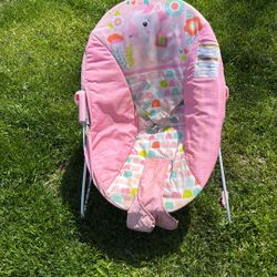 Infant Bouncy Chair Pink Color Excellent Condition 