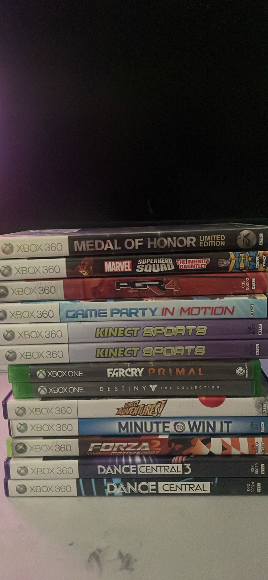 xbox 360 & xbox one games