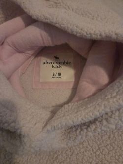 Abercrombie Kids Sherpa Fleece Jacket Size 9/10