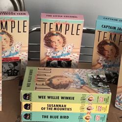Shirley Temple VHS collection