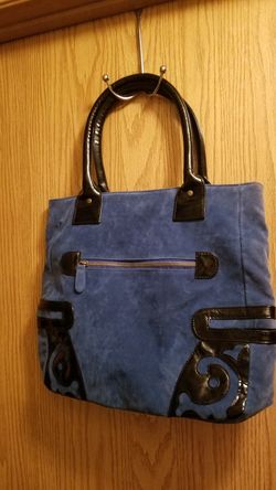 Blue women's purse