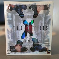 The X-Files Game PC MAC Vintage 1998 Big Box 7 Disc