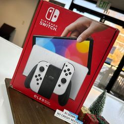 Nintendo Switch Oled Game Console New - Pay $1 today and pay the rest later -
