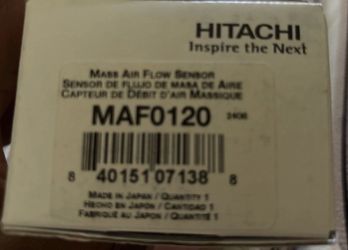 Mass air flow sensor