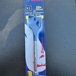 BOSCH 1 1/4” Spade Bit