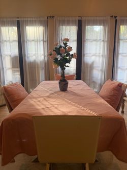 Modern Dining table and chairs