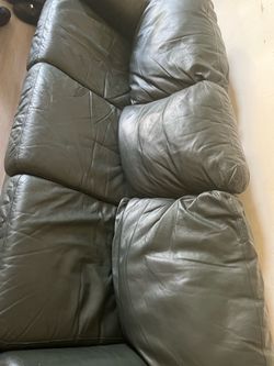Green couch
