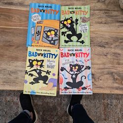 Bad Kitty Books- 4 Books