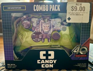 Candy Con Controller Faceplate Accessory Packs (Transformers & Monster Jam) - NEW