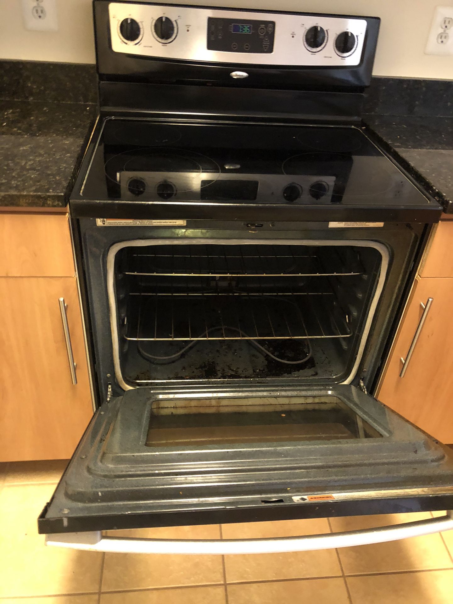 GE refrigerator stove dishwasher microwave