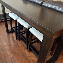Console Table Behind Couch