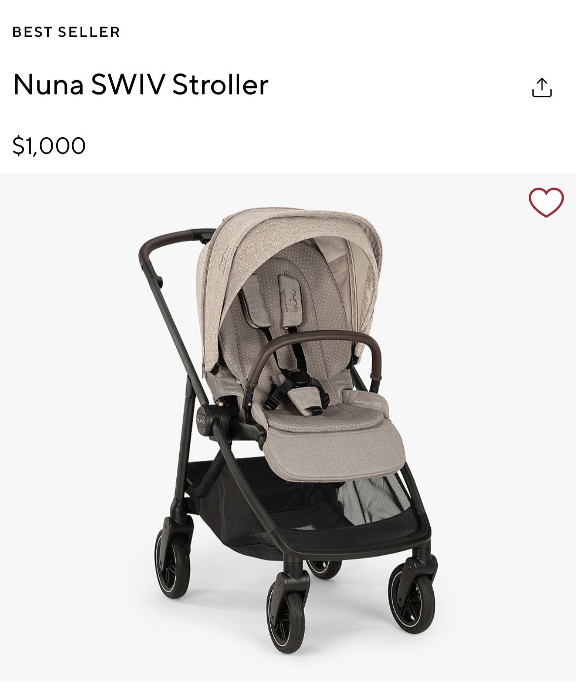 Nuna Swiv Stroller 