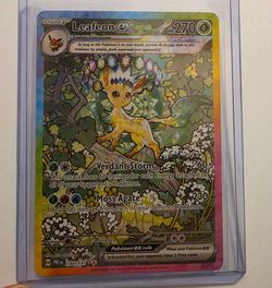 Leafeon ex (SIR Prismatic) read description