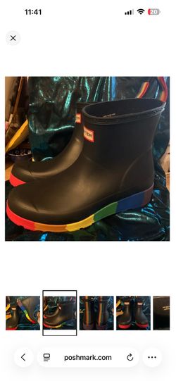 Hunter limited edition rain boots