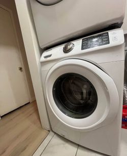 Samsung stackable washer and dryer// lavadora y secadora Samsung apilable