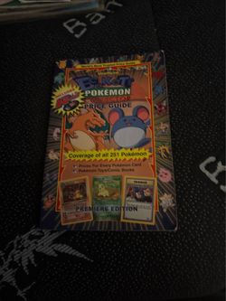 Beckett Pokémon Collector Price Guide Premiere Edition