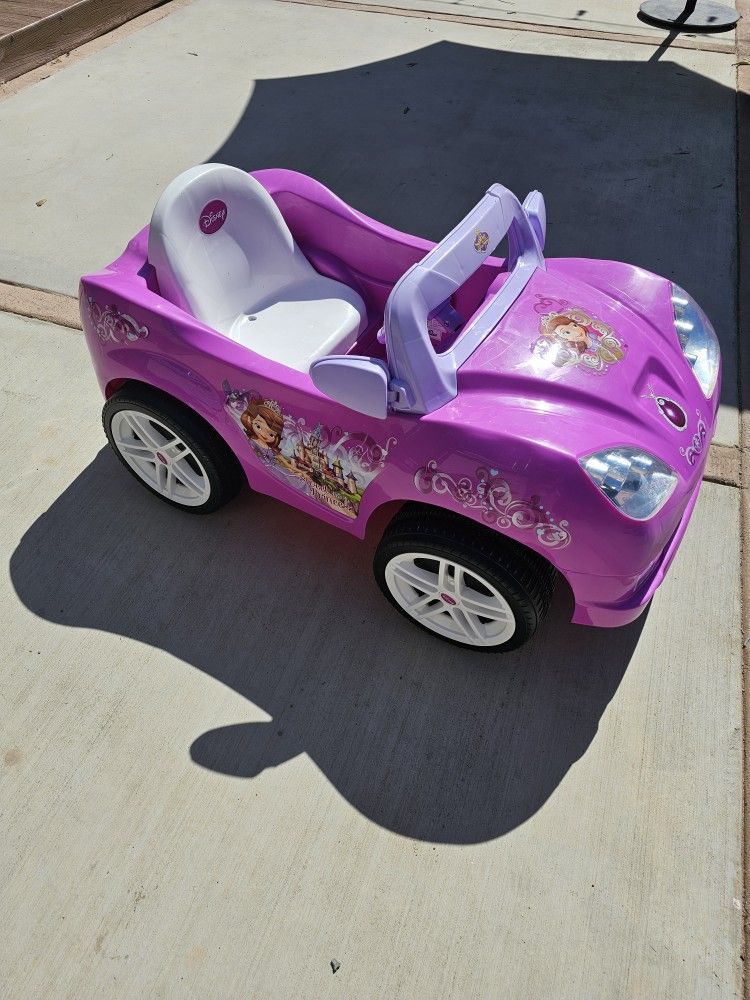 Sofia The Princess Car