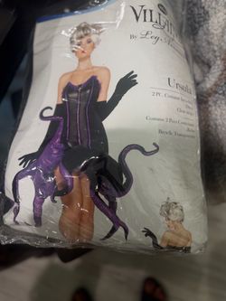 Size large Leg Avenue Ursula Villains 2-Piece Costume